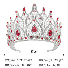 Load image into Gallery viewer, Large Miss Universe Crystal Wedding Hair Accessories Queen King Tiaras and Crowns bc20 - www.eufashionbags.com