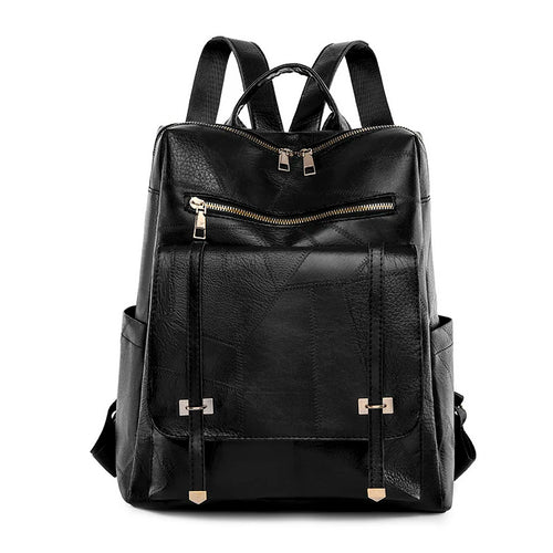 Sac A Dos Bagpack Durable PU Anti Splash Knapsack Luxury Women Designer Backpack Large Student Schoolbag Mochilas