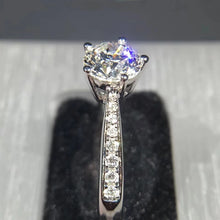 Cargar imagen en el visor de la galería, New Trendy Wedding Rings for Women Luxury Cubic Zirconia Crystal Rings n223