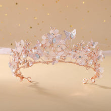 画像をギャラリービューアに読み込む, Luxury Crystal Pearl Butterfly Jewelry Set Rhinestone Choker Necklace Earrings Sets bj15 - www.eufashionbags.com