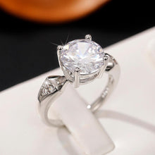 Charger l&#39;image dans la galerie, White Cubic Zirconia Wedding Rings for Women hr180 - www.eufashionbags.com