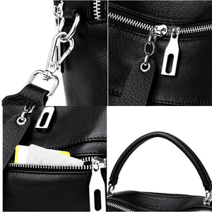 High Quality Cowhide Shoulder Bag for Women messenger Bags Genuine Leather Handbag a123