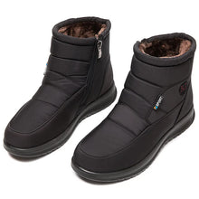 画像をギャラリービューアに読み込む, 2023 Winter Boots For Women Waterproof Snow Boots Ankle Fur Footwear