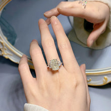 画像をギャラリービューアに読み込む, 925 Silver 9*13mm White G High Carbon Diamond Rings for Women Wedding Fine Jewelry Gifts x09