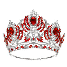 Carica l&#39;immagine nel visualizzatore di Gallery, Luxury Tiaras Crown Headband Party Rhinestone Diadem Wedding Hair Jewelry y97