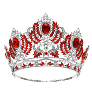 Luxury Tiaras Crown Headband Party Rhinestone Diadem Wedding Hair Jewelry y97