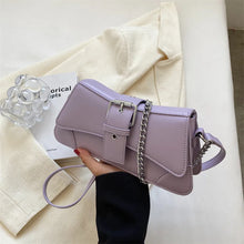 画像をギャラリービューアに読み込む, Luxury Handbag for Women New Multi Color Zipper PU Magnetic Buckle Shoulder Bag