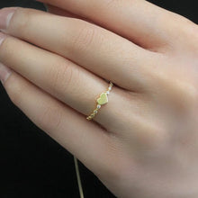 Load image into Gallery viewer, Chic Heart Rings for Women Minimalist Wedding Band Accessories Proposal Engagement Ring