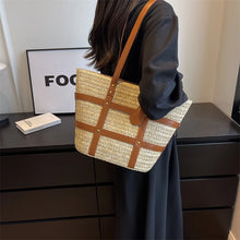 Load image into Gallery viewer, Large Straw Shoulder Bags for Women FashionTote Bag Beach Purses z30
