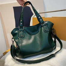 Load image into Gallery viewer, Large Black Shoulder Bags for Women Leather Shopping Bag Tote Purse l65 - www.eufashionbags.com