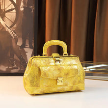 Laden Sie das Bild in den Galerie-Viewer, Luxury Serpentine Fashion Bag Yellow Handbag Crossbody Bags for Women Sac A Mains Femme Hot Selling