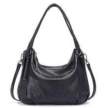 Load image into Gallery viewer, Genuine Leather Hobo Bag Women Classic Casual Handbag Shoulder Tote Purse y32 - www.eufashionbags.com