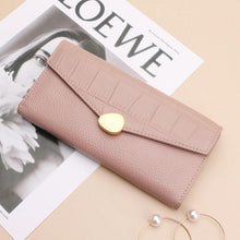 Load image into Gallery viewer, Genuine Leather Women Wallet Long envelope Clutch Purse n35 - www.eufashionbags.com