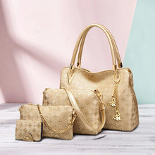 画像をギャラリービューアに読み込む, 4 pcs New fashion  one-shouldered cross-body handbag large bags medium bags mother and son bags