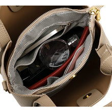 Load image into Gallery viewer, Retro Fashion Simple New Texture Large Capacity Shoulder Bag Women&#39;s Handbags Portable Messenger Bucket Bag