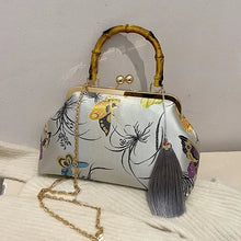 Charger l&#39;image dans la galerie, Luxury Embroidery Evening Bag Vintage Wedding Bags Tassels Women Handbag a122