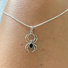 画像をギャラリービューアに読み込む, Silver Color Spider Animal Pendant Necklace for Girls Chain Necklace Accessories t102