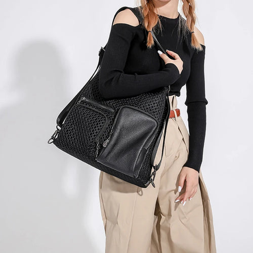 Large Women Hobo Bag Fashion Basket Shoulder Bag Strap Casual Handbag w20
