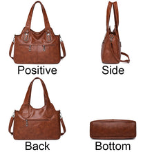 Laden Sie das Bild in den Galerie-Viewer, Vintage Women&#39;s Hand Bag Classic Tote Bag Luxury Handbags Women Shoulder Bags Top-handle Bags Fashion Brand Handbags Sac