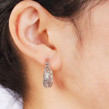 Charger l&#39;image dans la galerie, Graceful Hollow-out Hoop Earrings Women Delicate Accessories he16 - www.eufashionbags.com