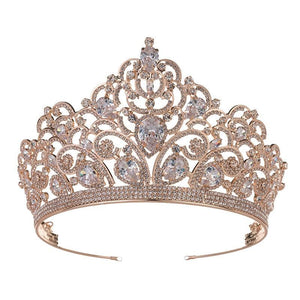 Luxury Women Tiaras and Crown Wedding Hair Accessories hd03 - www.eufashionbags.com