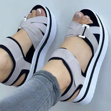 Load image into Gallery viewer, Women Sandals Wedge Shoes For Women Summer Sandals Platform Shoes With Heels Sandals Female Soft Elegant Heeled Sandalias Mujer