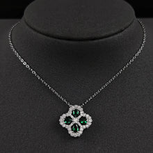 Cargar imagen en el visor de la galería, Four-leaf Clover Necklace for Women Valentine&#39;s Day Gift Jewelry n10