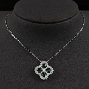 Four-leaf Clover Necklace for Women Valentine's Day Gift Jewelry n10