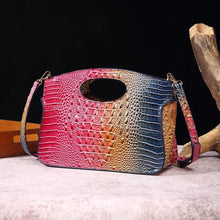 画像をギャラリービューアに読み込む, Crocodile Pattern Crossbody Bag Vintage Shoulder Bag Women&#39;s Luxury Handbag &amp; Clutch Purse