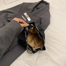 画像をギャラリービューアに読み込む, Mini Pu Leather Silver Shoulder Bags for Women 2024 Designer Fashion Handbags and Purses Chain Crossbody Bag