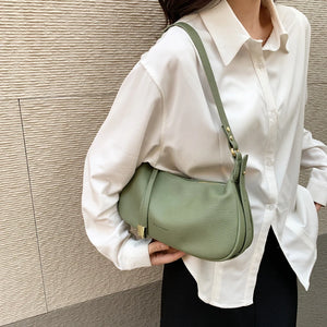 Fashion Women Leather Shoulder Bags Trendy Saddle Bag Tote Purse z65