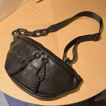 画像をギャラリービューアに読み込む, Women Chest Bag leather Shoulder Bags Waist Pack fanny packs - www.eufashionbags.com