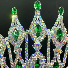 Carica l&#39;immagine nel visualizzatore di Gallery, Luxury Tiaras Crowns Rhinestone Diadem Headbands Wedding Hair Accessories y105