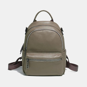 Large Women Leather Backpack Knapsack Backpacks Satchel Shoulder Travel School Bag - www.eufashionbags.com