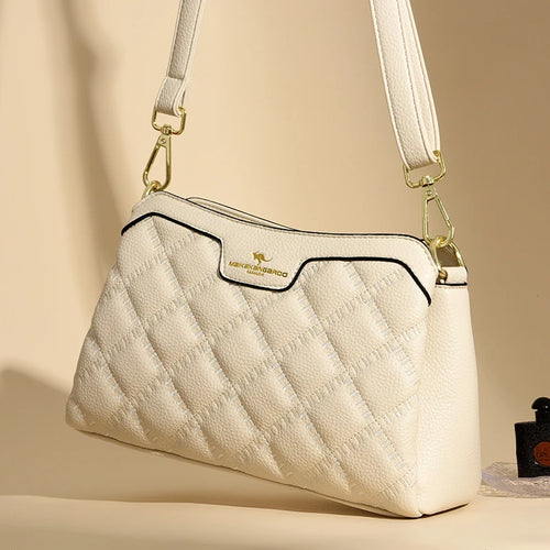 High Quality Soft Leather Luxury Purses Women Designer Shoulder Crossbody Bag a128