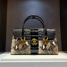 Charger l&#39;image dans la galerie, Crocodile Leather Bag Shoulder Crossbody Tote Handbag for Women Sac A Mains Femme Hot Selling