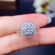 Charger l&#39;image dans la galerie, Shinning Zirconia Proposal Ring Wedding Band Jewelry hr168 - www.eufashionbags.com