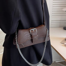 画像をギャラリービューアに読み込む, Designer Retro Bag Crocodile Print Chain One Shoulder Crossbody Bags for Women