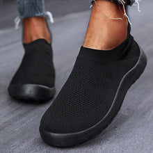 Carica l&#39;immagine nel visualizzatore di Gallery, Women Shoes 2024 New Knitting Sock Flat Shoes White Sneakers Women Loafers Lightweight Casual Shoes Female Flats Sports Shoes