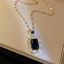 Cargar imagen en el visor de la galería, Luxury Anniversary Zirconia Pendant Necklace for Women Jewelry Gift hn03 - www.eufashionbags.com