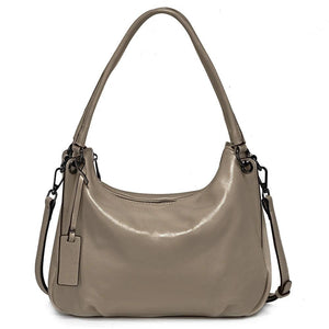 Genuine Leather Hobo Bag Women Classic Casual Handbag Shoulder Tote Purse y32 - www.eufashionbags.com
