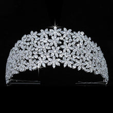 Load image into Gallery viewer, Luxury Flower Women Wedding Hair Accessories Tiaras And Crowns hd05 - www.eufashionbags.com