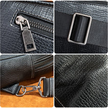 Cargar imagen en el visor de la galería, Men&#39;s Chest Bags Designer Genuine Leather Crossbody Bags for Men Part Side Bags Strap Messenger Bag Travel Chest Pack