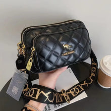 Load image into Gallery viewer, 2023 Small Lingge Women&#39;s Bag New Trend Ins Small Fragrant Style Shoulder Bag Niche Handbag Three-layer Casual Crossbody Bag