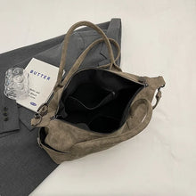 画像をギャラリービューアに読み込む, Retro Design PU Leather Shoulder Bags for Women Fashion Trendy Crossbody Bag