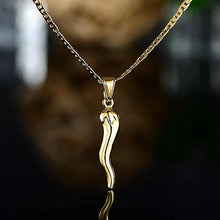 画像をギャラリービューアに読み込む, Novel Design Pepper Shaped Pendant Necklace for Women Metal Silver Color/Gold Color Hip Hop Rock Style Girls Neck Jewelry
