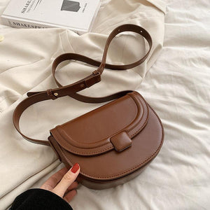 New Small Saddle Bags for Women Leather Crossbody Bag l11 - www.eufashionbags.com