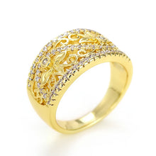 Carica l&#39;immagine nel visualizzatore di Gallery, Aesthetic Hollow Leaf Finger Ring for Women Wedding Band Rings n101