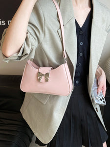 2024 Fashion Women Trend Small Crossbody Bag Cute Bow Tie Shoulder Bags for Women