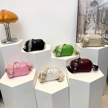 Cargar imagen en el visor de la galería, Retro Small PU Leather Shoulder Bag for Women 2024 Y2K Fashion Handbags Crossbody Bags